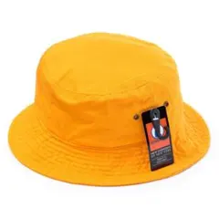 新品 ニューハッタン バケットハット ゴールド L/XL 帽子