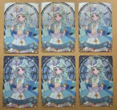 プリキュア キラキラカードグミ 6枚セット