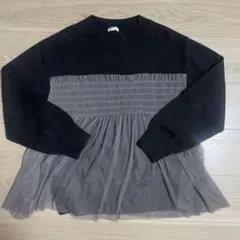 ハニーズ　COLZA レース付きニット