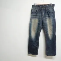 EDWIN EX404 ストレートデニム ダークブルー サイズ30 ☆2894