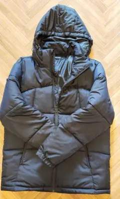 JIGGYS SHOP フード付きダウンジャケット XL ブラック 中古
