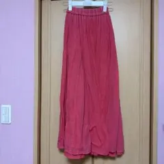 NANEA ロングフレアスカート ピンクのサムネイル