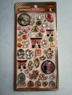 未開封】　古都巡り　ボンボンドロップシール　正規品　クーリア　和柄シリーズ