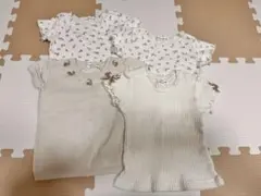 【保育園着】mamaraku ママラク 半袖Tシャツ 4枚セット