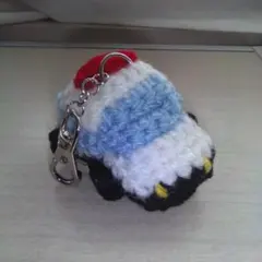 パトカーあみぐるみ キーホルダー