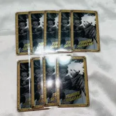 ヒロアカ 原画展 箔押しクリアカード 死柄木 9点