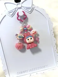 ピンクCRYBABY (クライベビー）ストラップ