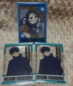 呪術廻戦　まねきねこコラボ　クリアカード　伏黒恵　乙骨憂太