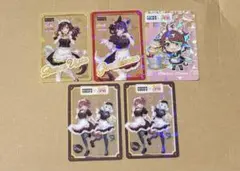 ココス × ウマ娘 クリアカード 5枚セット