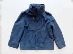 ラルフローレン ナイロンジャケット フード付き フード収納可 ネイビー 紺