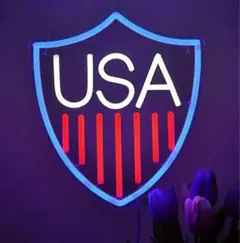 USA LED ネオンサイン アメリカン雑貨 ガレージ BAR お店 看板 装飾