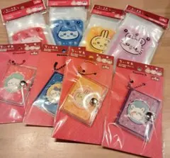 新品　ちいかわ　ジッパー袋　ミニメモキーチェーン　セット　キャンドゥ