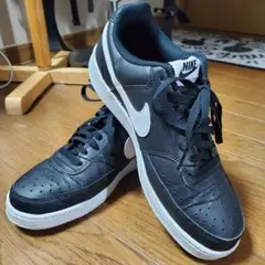 訳あり NIKE COURT VISION LOW SL ブラック 26.5cm
