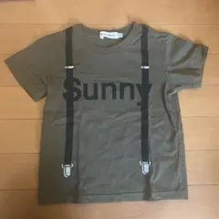 THE SHOP TK半袖　Tシャツ110センチ　カーキのサムネイル