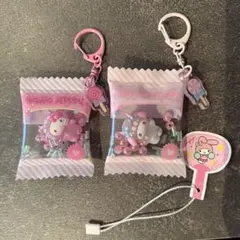 サンリオ　シークレットキーホルダー　カラフルポップモンスター　キティー　マイメロのサムネイル