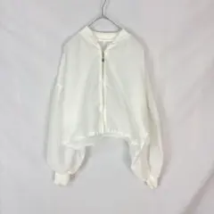 クリーニング済みmaison de Dolce. オーガンジーブルゾン maison de Dolce. オーガンジーブルゾン - メルカリ