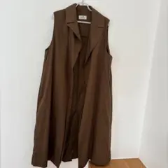 JOURNAL STANDARD relume ロングベスト　ジレ　カーキ