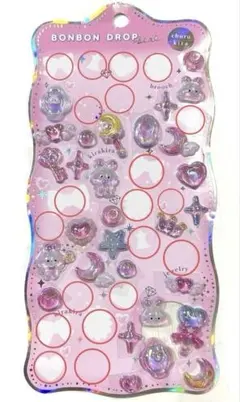 ボンボンドロップシール　ほうせきボンボン　オーロラ　クーリア　Q-LIA
