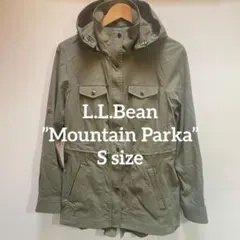 L.L.Bean マウンテンパーカー オリーブ　ストレッチ素材　Sサイズ