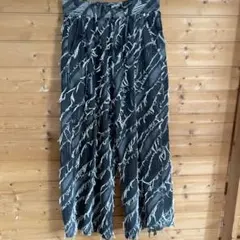 フリンジバギーデニム ブラック系のサムネイル