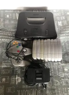 NINTENDO 64 本体 コントローラー ゲームソフト 8枚セット