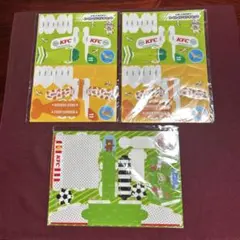 非売品　ケンタッキー　くみたて玩具　飛行機　サッカーゲーム　KFC 工作　DIY