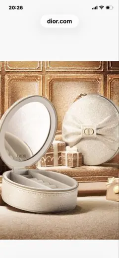 Dior ホリデー ノベルティ ジュエリー ケース　2026 限定【新品】