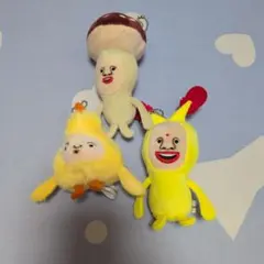 こびとづかん ぬいぐるみキーホルダー 3種セット