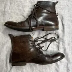 マーガレットハウエル レースアップブーツ　イタリア製