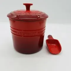 ルクルーゼ ガーリックキーパー チェリーレッド レア - メルカリ