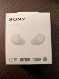 【新品】【未使用】SONY ワイヤレスイヤホン WF-C510 ホワイトのサムネイル
