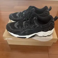 値下げ！asics ブラック ランニングシューズ