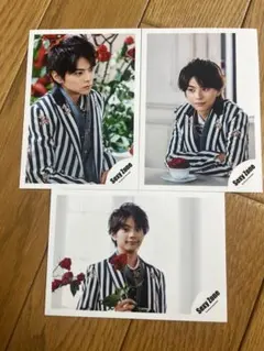 timelesz 佐藤勝利　公式写真④　3枚セット