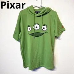 ディズニー　トイストーリー リトルグリーンメン　パーカー　半袖　Pixar