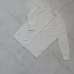 美品　LACOSTE ホワイト カーディガン 34