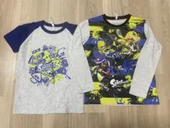 スプラトゥーン3 長袖とTシャツ2着セット売り 130cmのサムネイル