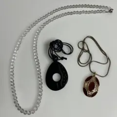 ロングネックレス3本セット