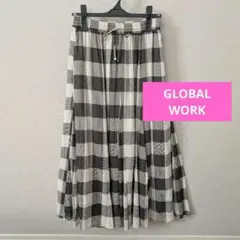 GLOBAL WORK ♡ エアリーリラックスフレアスカート
