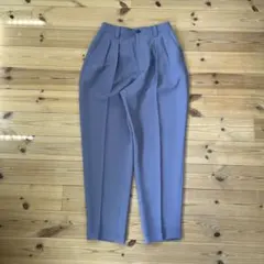s*e様 メゾンスペシャル　タックパンツ　パープル　ユニセックスのサムネイル