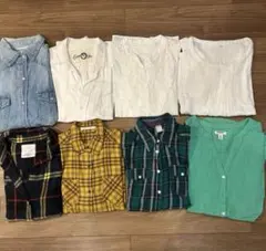 長袖シャツ 8枚まとめ売り