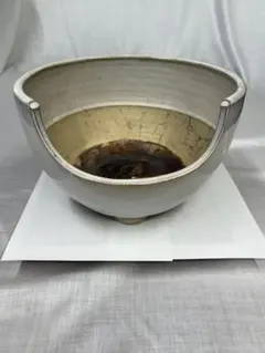 赤膚焼、茶道具、大塩昭山造茶入 道具 ] - 道具 赤膚焼 大塩昭山造 手捻茶碗 | 宗 sou::お茶道具