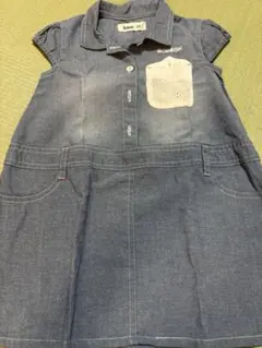 bobson 半袖シャツワンピース　95cmのサムネイル