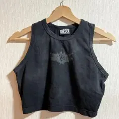 DIESEL T-URAR ロゴプリントノースリタンクトップのサムネイル