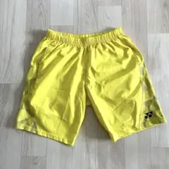 ヨネックス　ハーフパンツ　イエロー　短パン　バドミントン　テニス　L