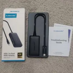 USB-C to Dual HDMI アダプター