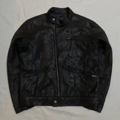 archive leather riders jacket