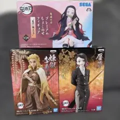 鬼滅の刃 フィギュア（3セット）