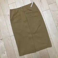 MACPHEE ブラウン タイトスカート