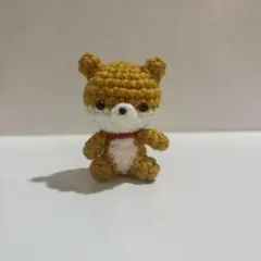 ハンドメイド あみぐるみ 柴犬