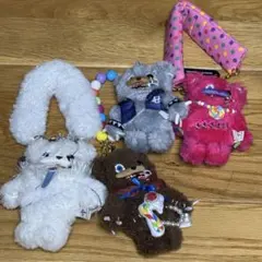 ハミクマ　キーチェーン　４種コンプリートセット ハミクマ キーチェーン 4種 コンプリートセット - メルカリ